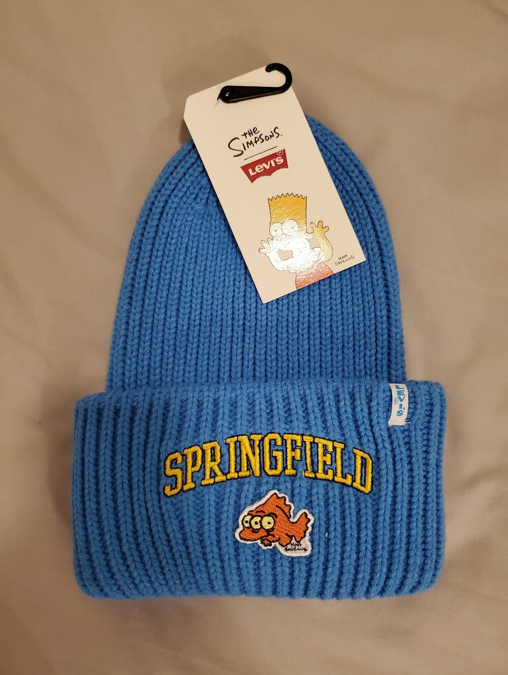 Levi's X Simpsons Collection Blue Toque